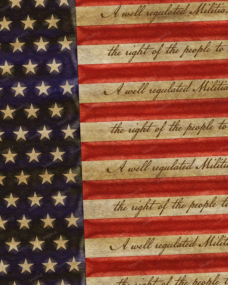 100cmx50cm US Flag Grunge Level 4