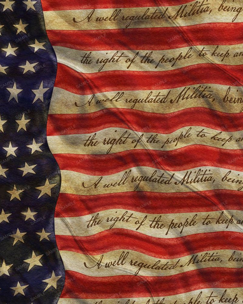 100cmx50cm US Flag Grunge Level 5