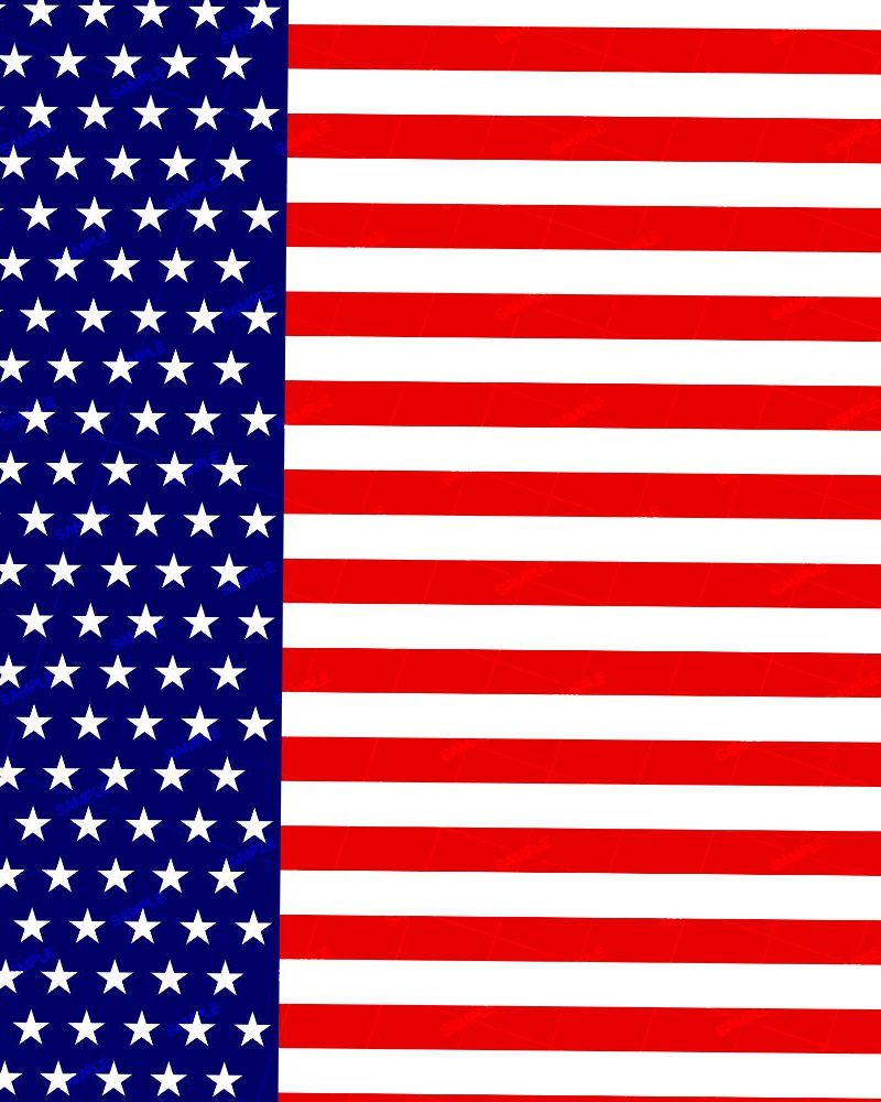 100cmx50cm US Flag
