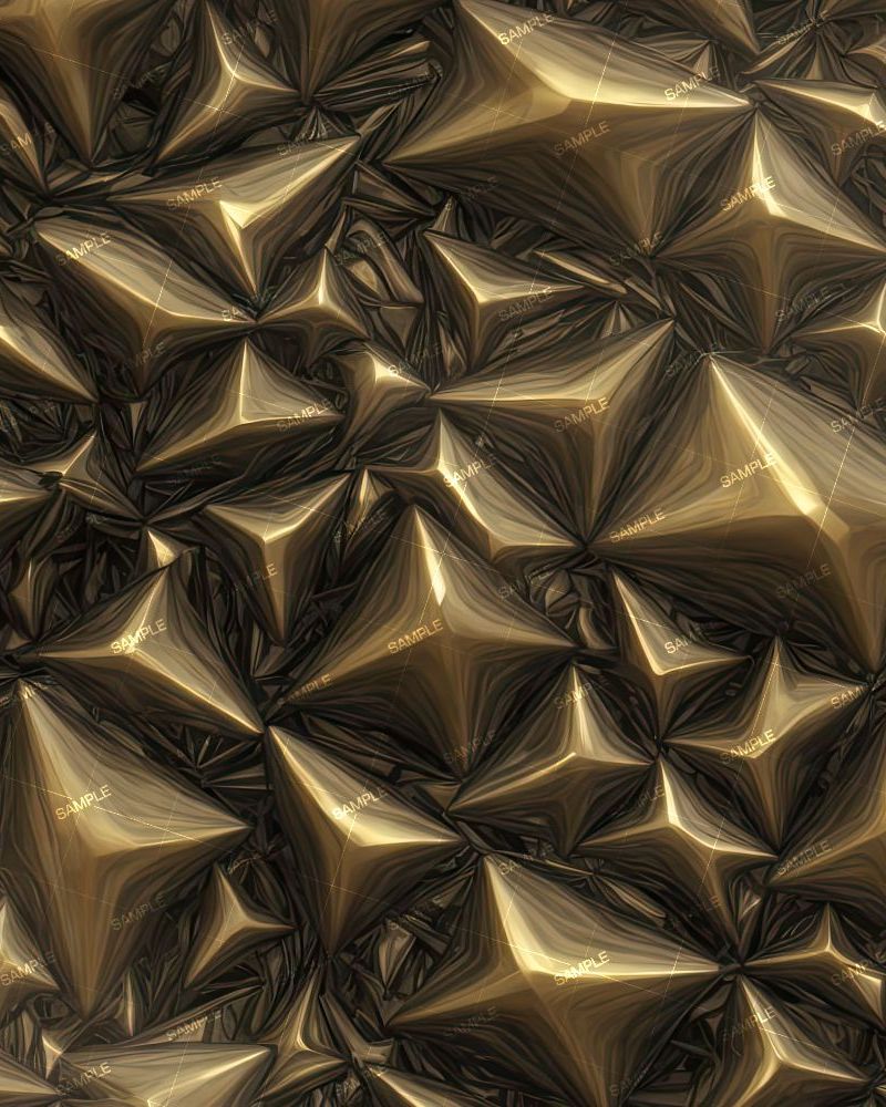 3D Bronze Polygons