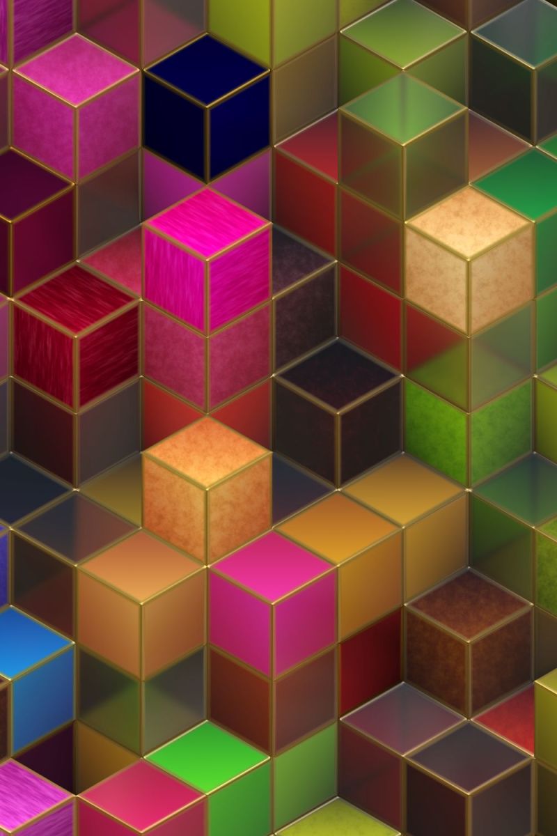 3D Color Cubes 22