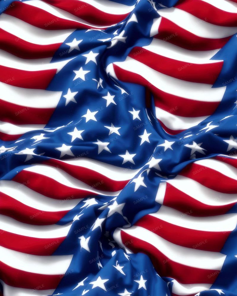 3D US Flag