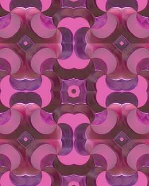 Abstract Blooming Flower