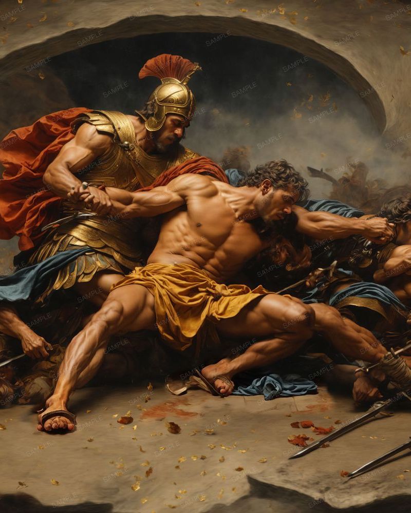 Achilles Killing Hector