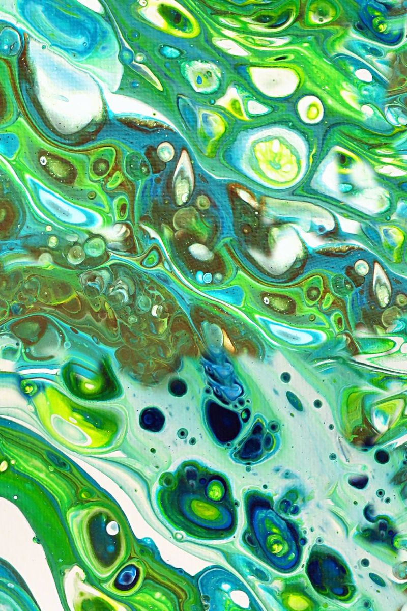 Acrylic Pour Painting 25