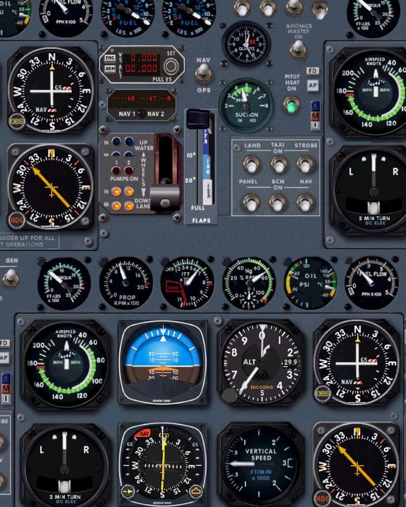 Aircraft Instrument Panel 22