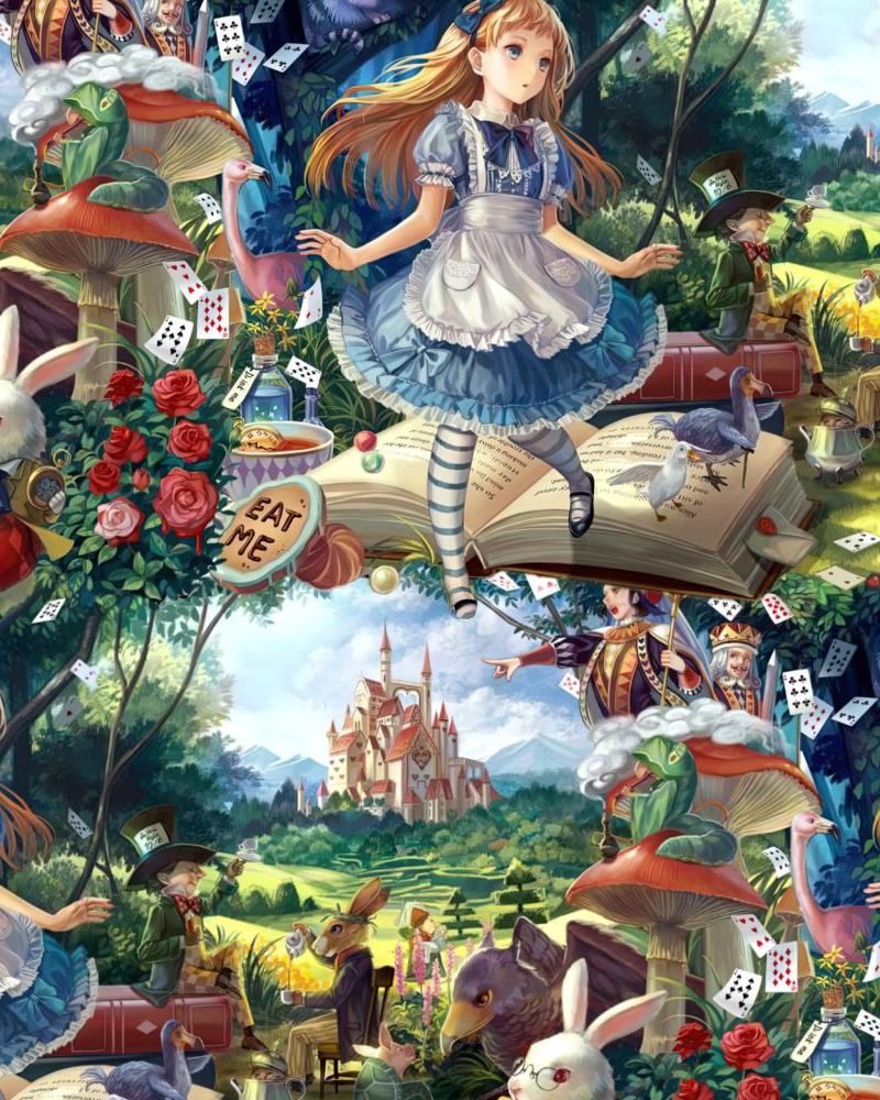 Alice in Wonderland Anime Style 26