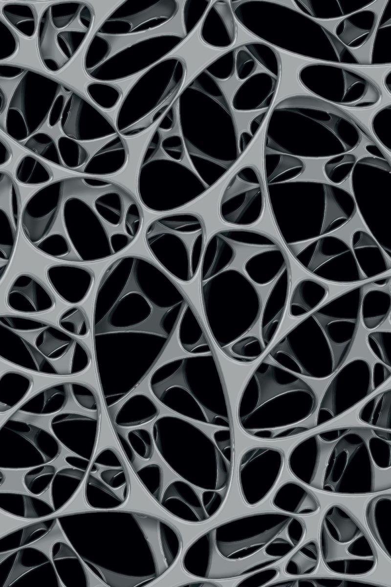 Alien Foam Cells Gray