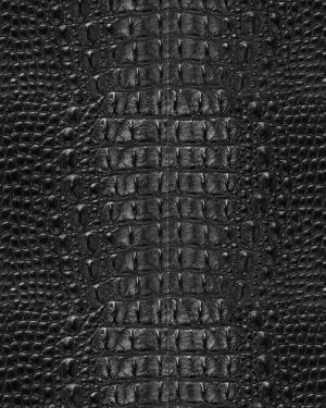 Alligator Leather Black