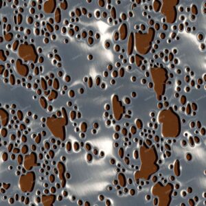 Aluminum Melting Off Steel