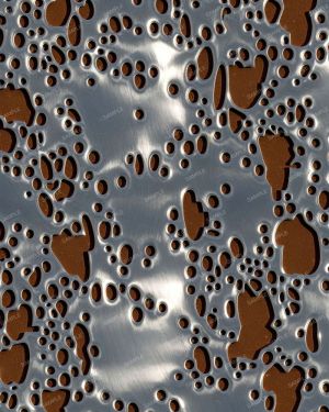 Aluminum Melting Off Steel