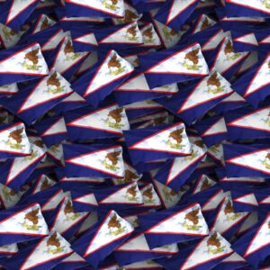 America Samoa US Territory Flag