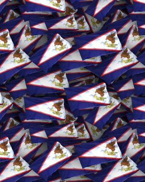 America Samoa US Territory Flag