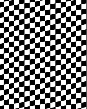 Angled Checkered Flag