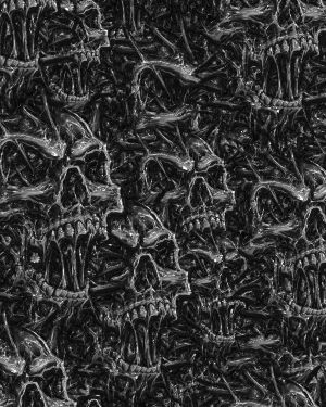 Angry Spike Skulls 23