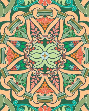 Arabesque Rosette