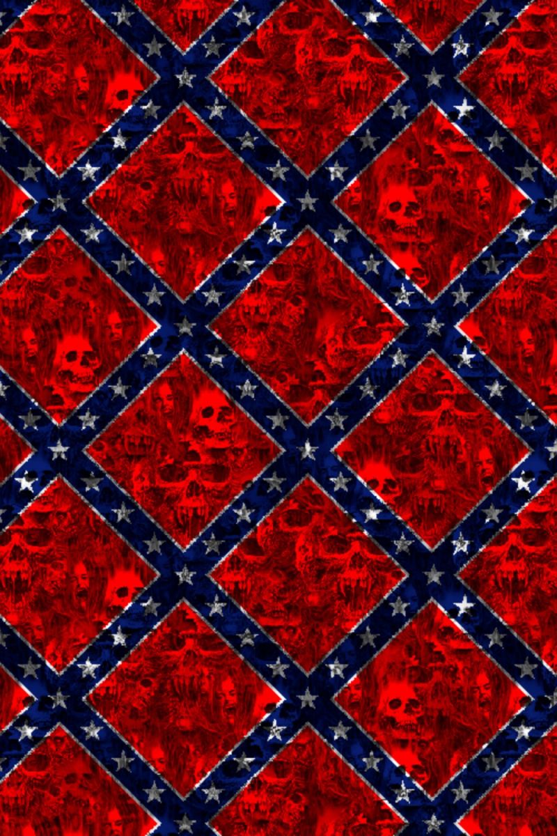 Atlanta is Burning Confederate Flag