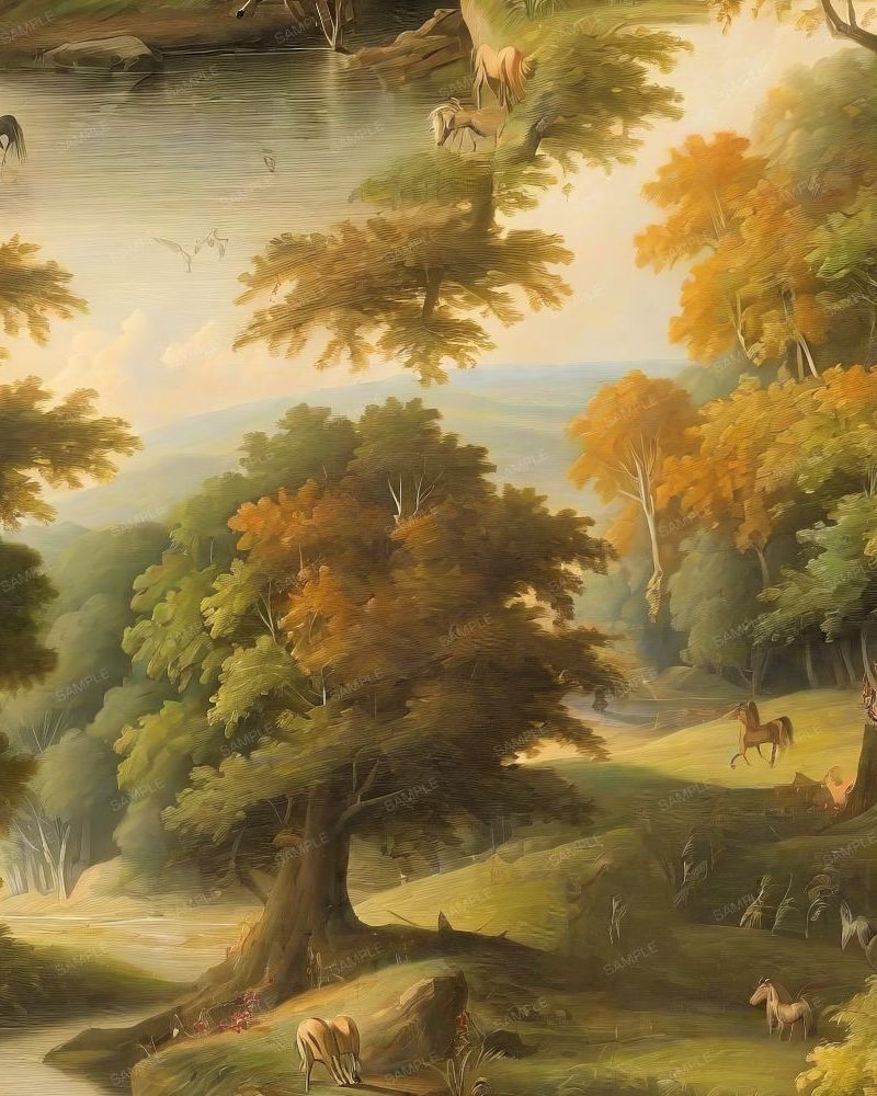 Baroque Nature Scene
