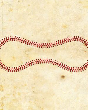 Baseball Cover Seams 11×16
