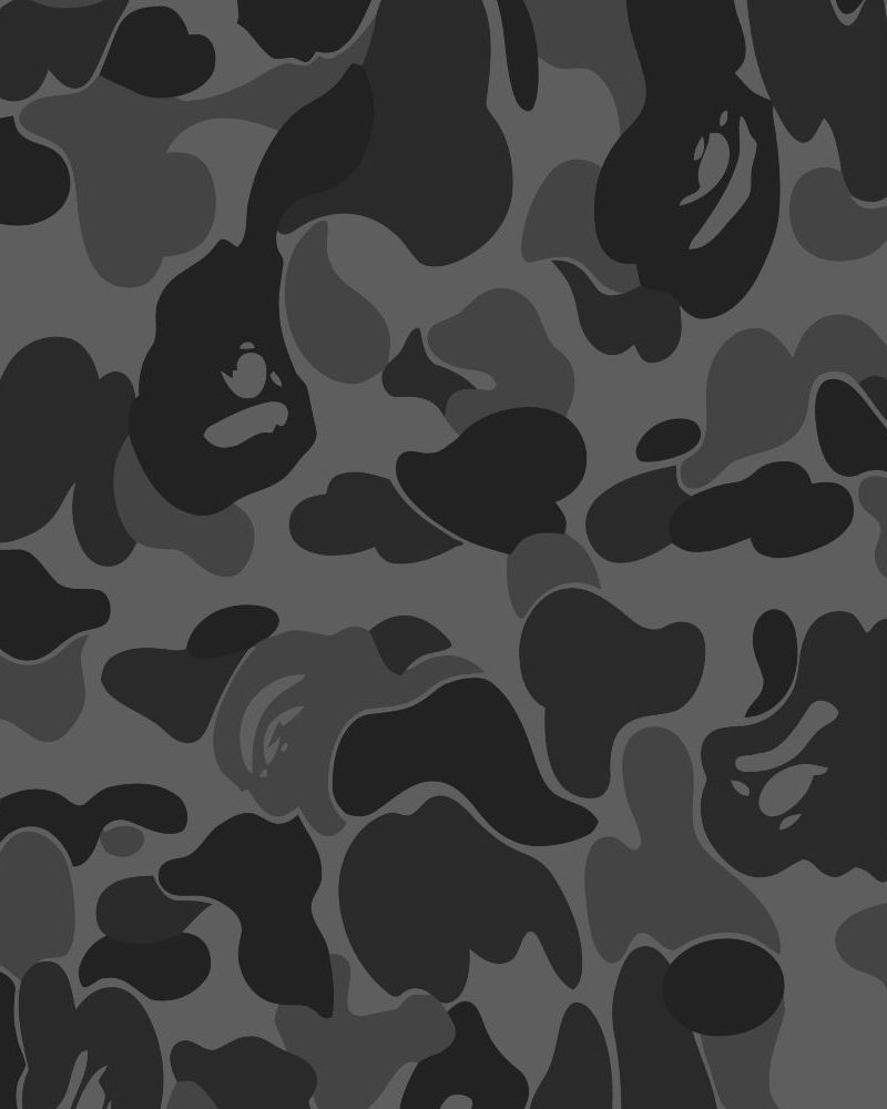 Bathing Ape BAPE Dark Urban Camouflage