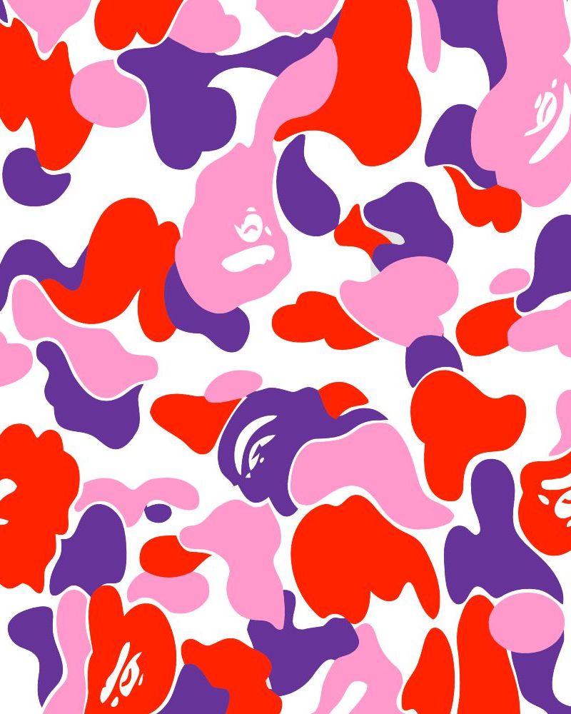 Bathing Ape BAPE Dickey the Devil Camouflage