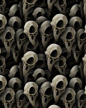 Bird Skulls 22