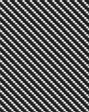 Black and White Basket Weave Carbon Fiber