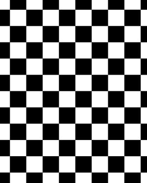Black and White Checkered