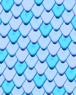 Blue Mermaid Scales
