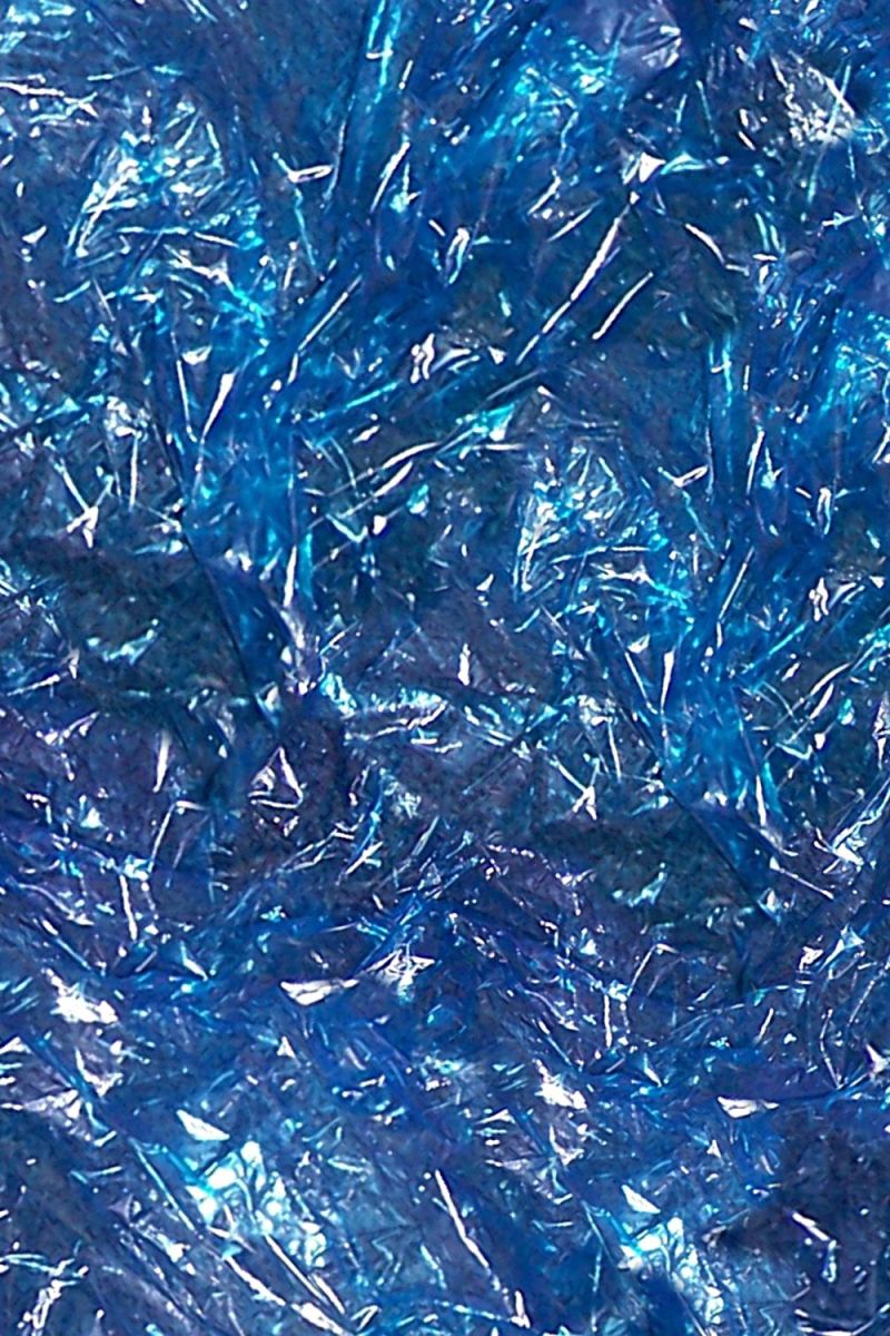 Blue Plastic Wrap