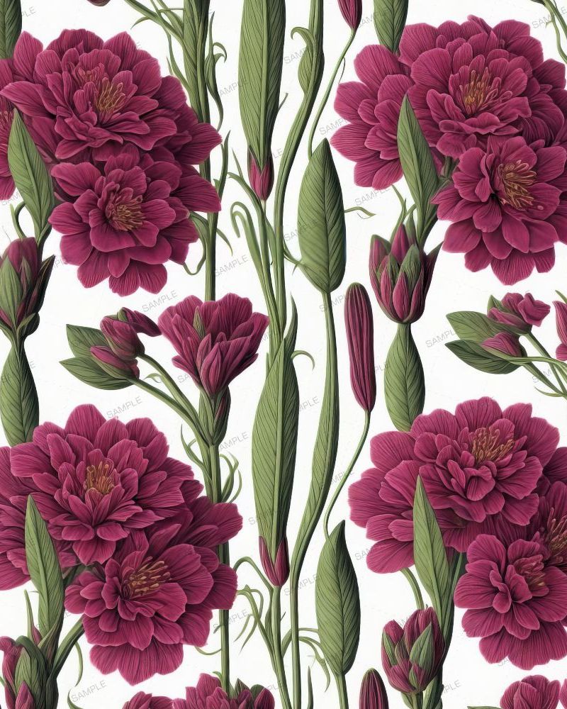 Botanical Illustration of Flowers 43