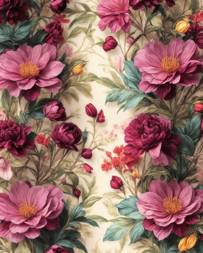 Botanical Illustration of Flowers 44