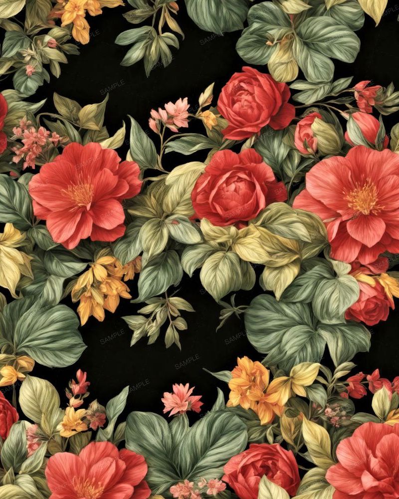 Botanical Illustration of Flowers 46