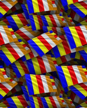 Buddhist Flag 23