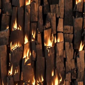 Burning Cordwood