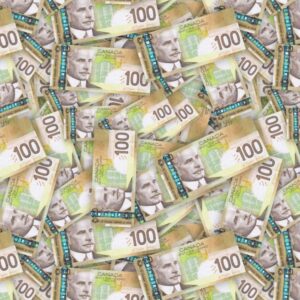 Canadian 100 Dollar Bill