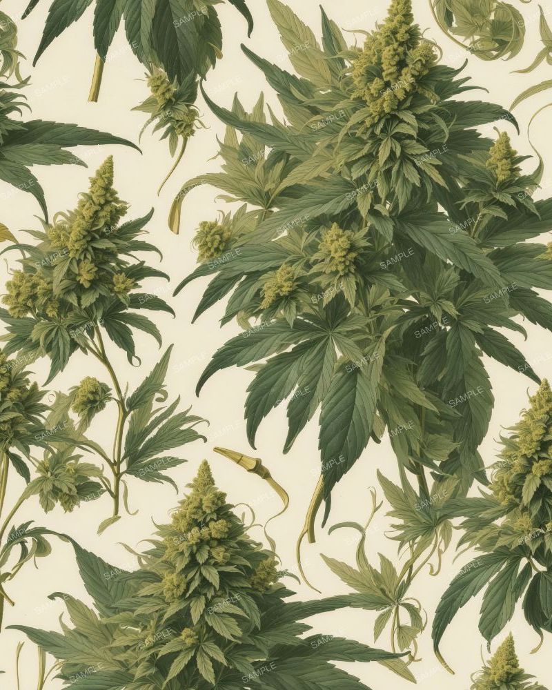 Cannabis Illustration 42