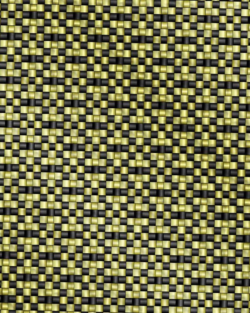 Carbon Fiber Kevlar Hybrid 3D