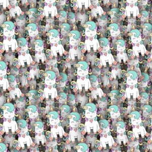 Cartoon Unicorns 22