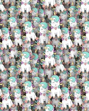 Cartoon Unicorns 22