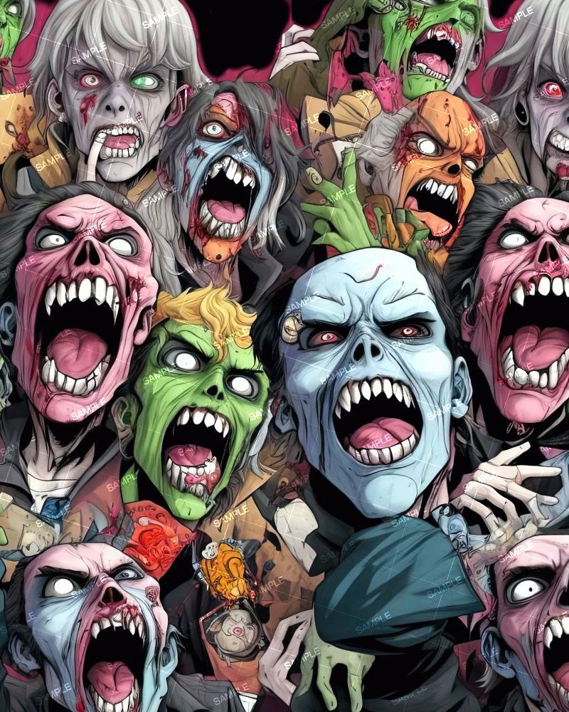 Cartoon Zombies 43