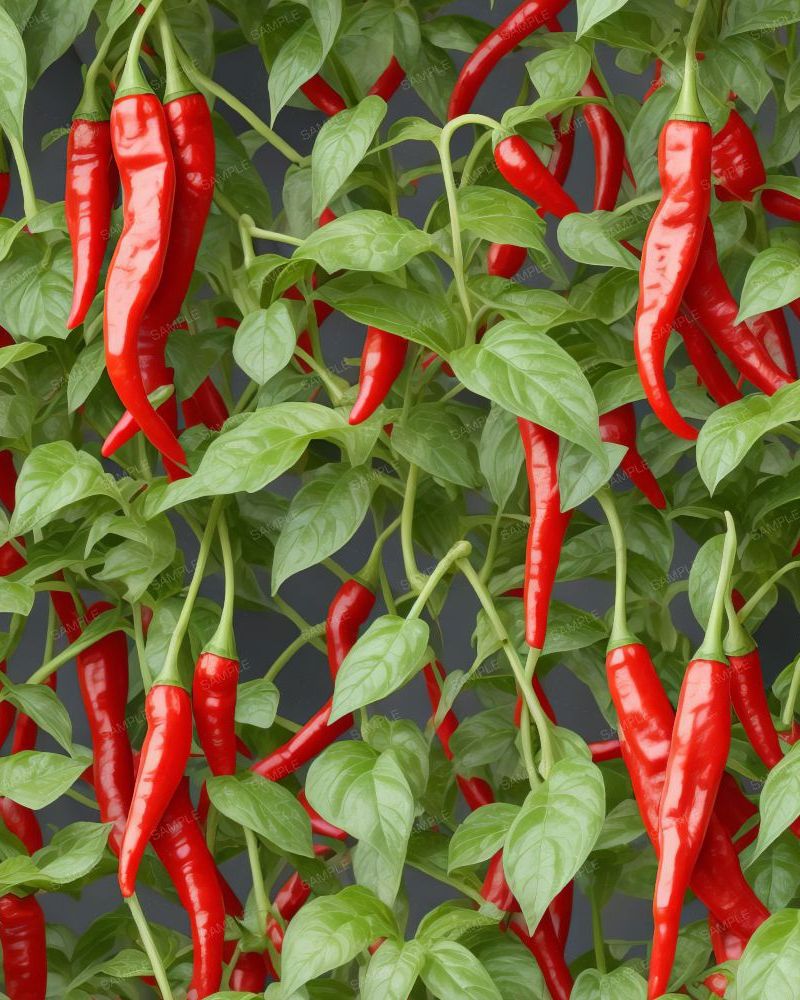 Chili Pepper Plant 44
