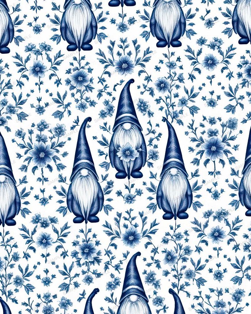 Christmas Gnomes Wallpaper