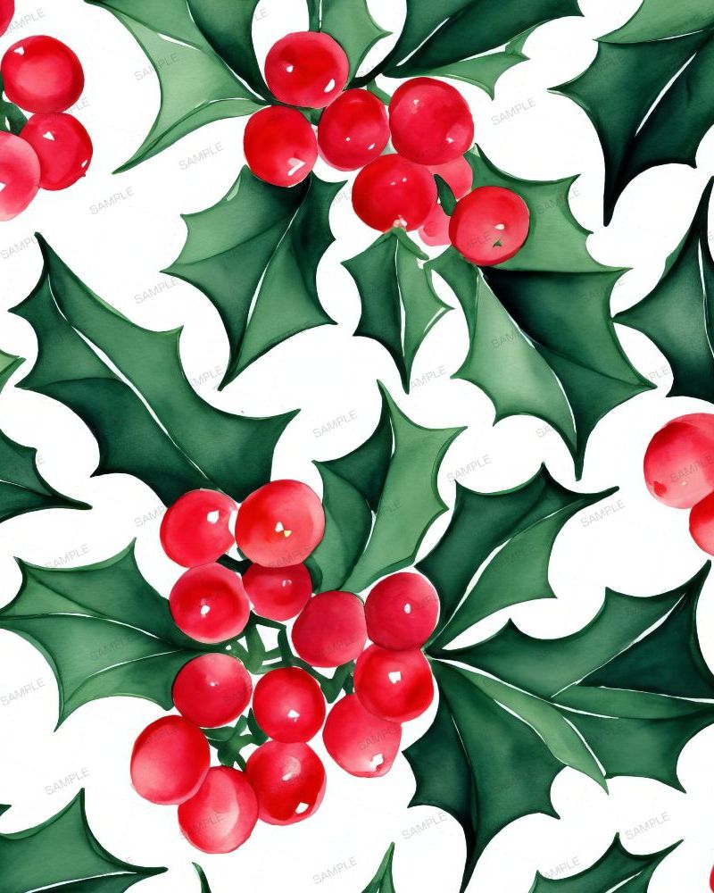 Christmas Holly Berries