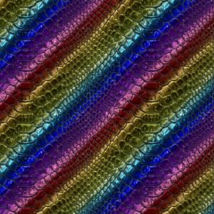 Chrome Snake Skin 24