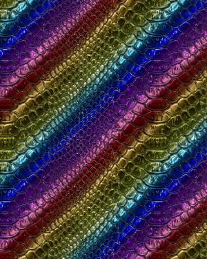 Chrome Snake Skin 24