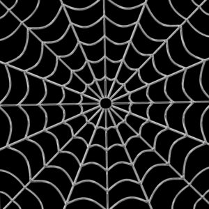 Chrome Spider Webs