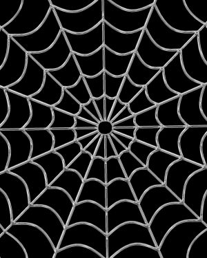 Chrome Spider Webs