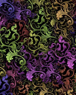 Colorful Scrollwork 22