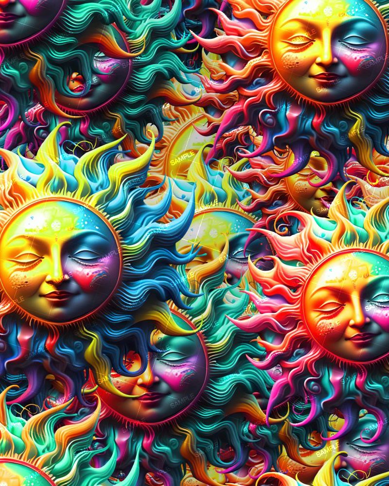 Colorful Sun 22
